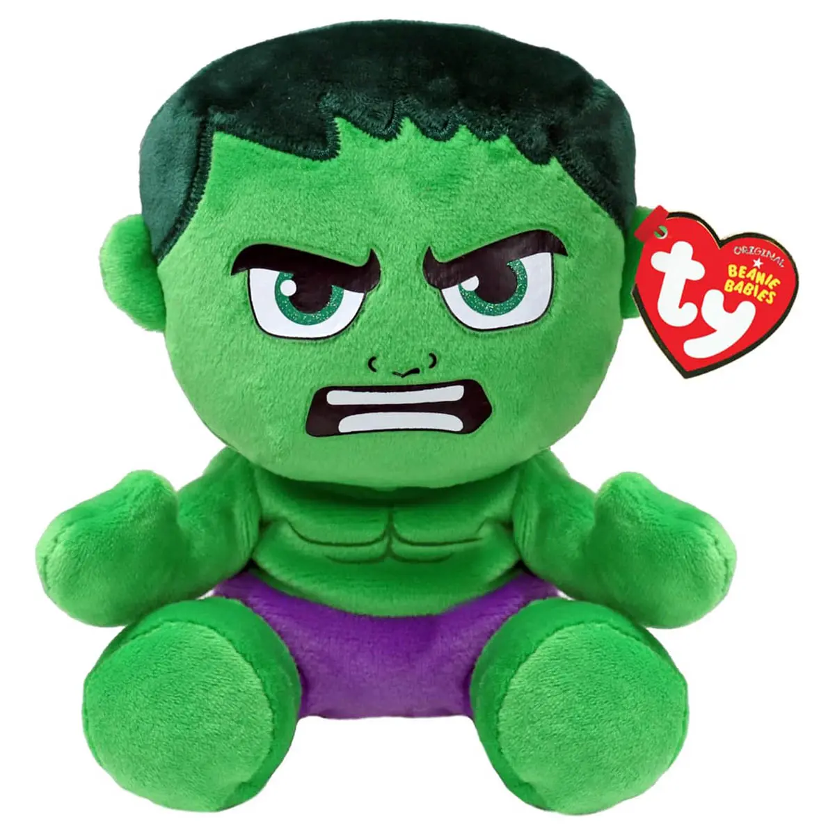 Ty Beanie Babies Marvel Hulk Regular Plush 1