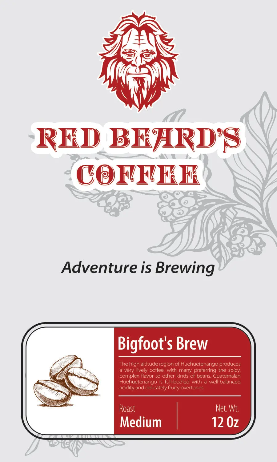 Bigfoot’S Brew Medium Roast Whole Coffee Beans | Red Beard’S Coffee 1