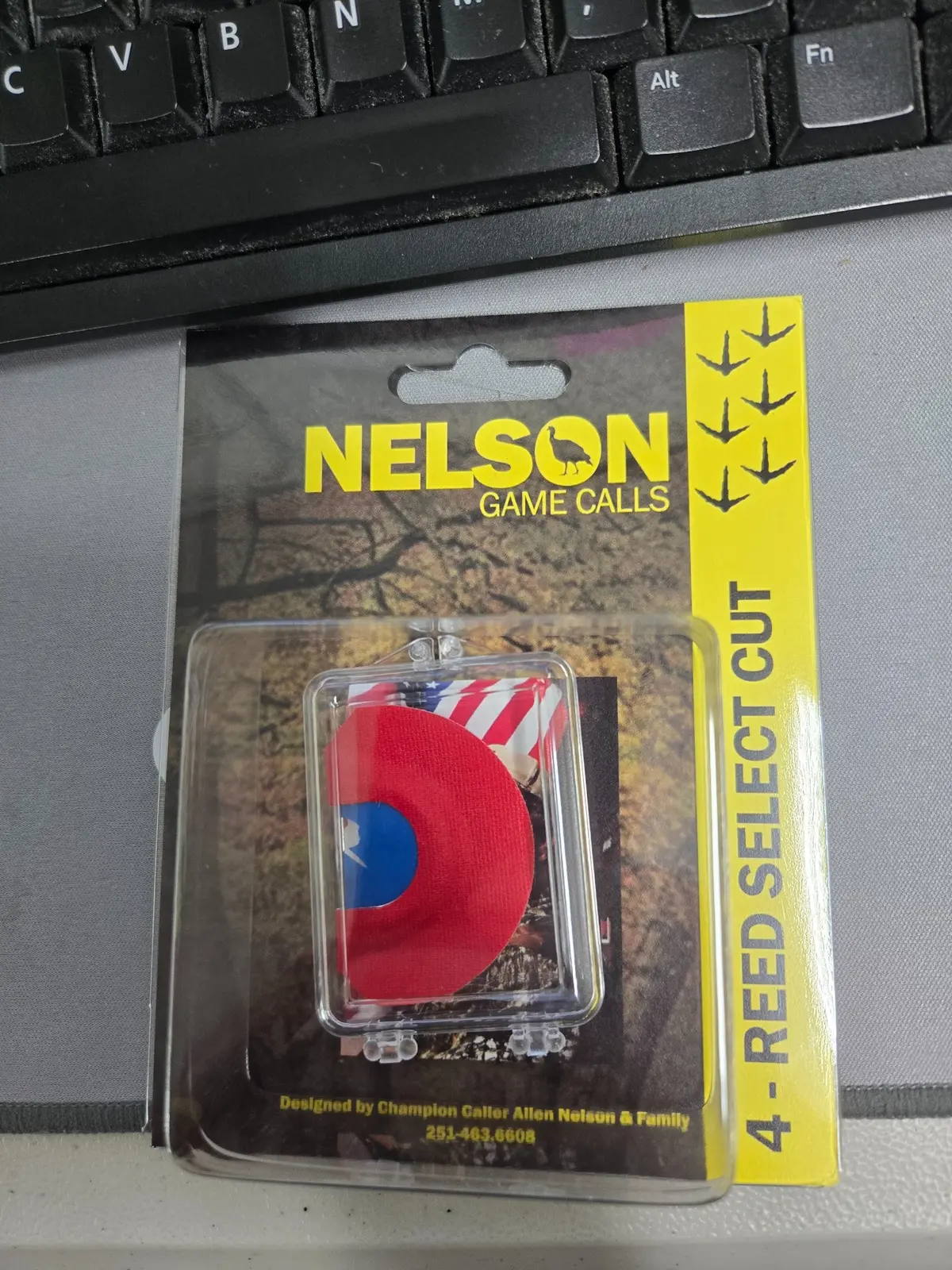 Nelson 4 Reed Select Cut Turkey Mouth Call 1