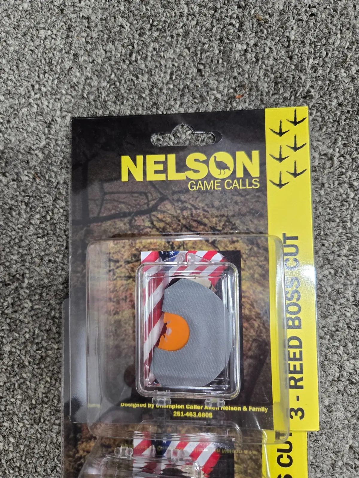 Nelson 3 Reed Boss Cut Turkey Mouth Call 1