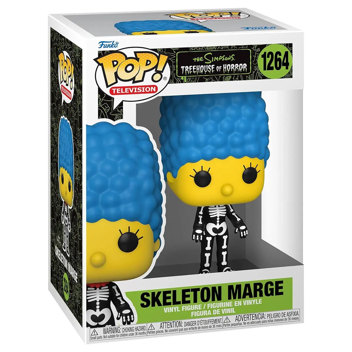 Funko Pop! Television: The Simpsons: Treehouse Of Horror: Skeleton Marge Vinyl Figure #1264 1