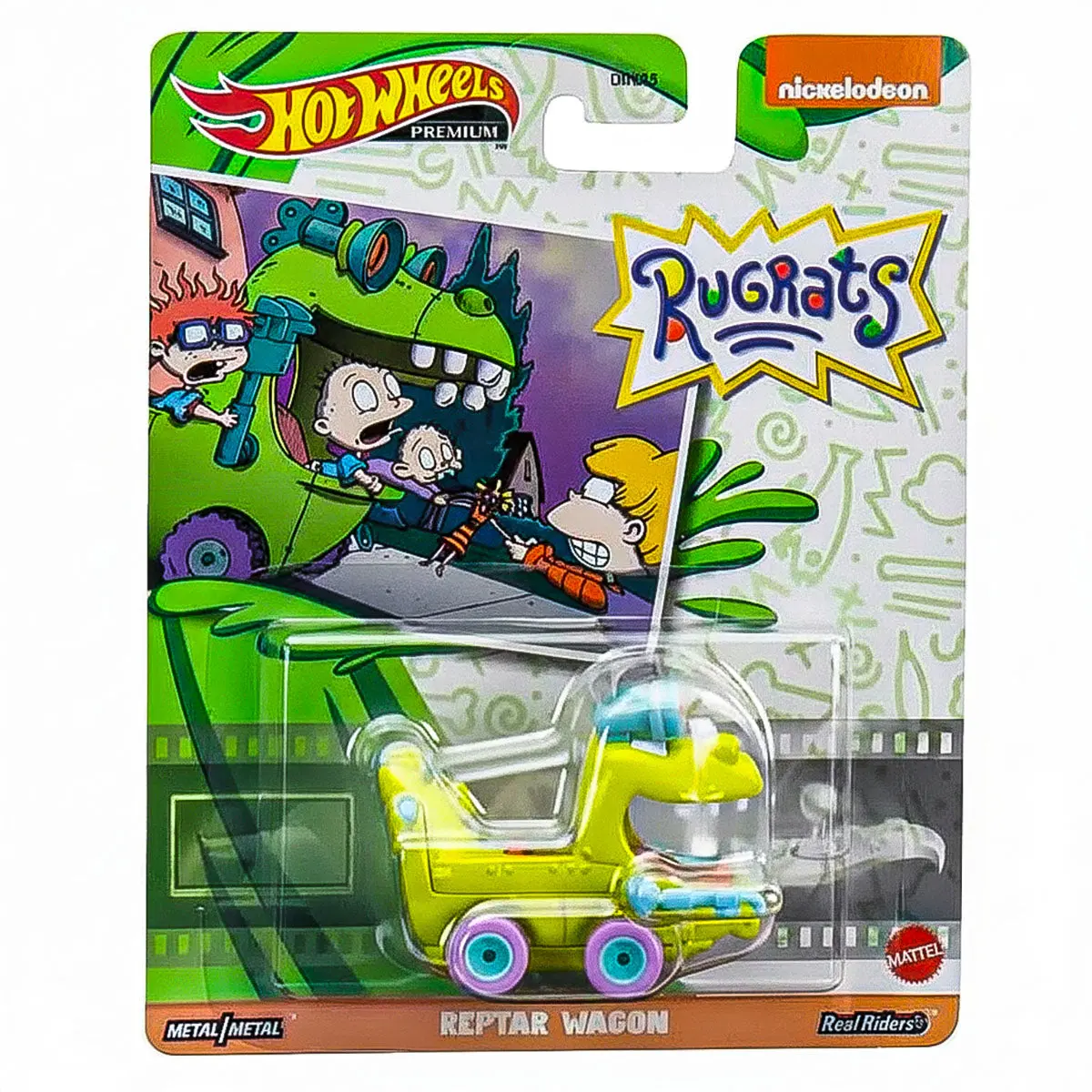 Hot Wheels Premium Rugrats Reptar Wagon Vehicle 1