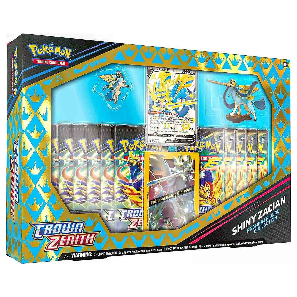 Pokémon Tcg: Crown Zenith Premium Figure Collection Shiny Zacian 1