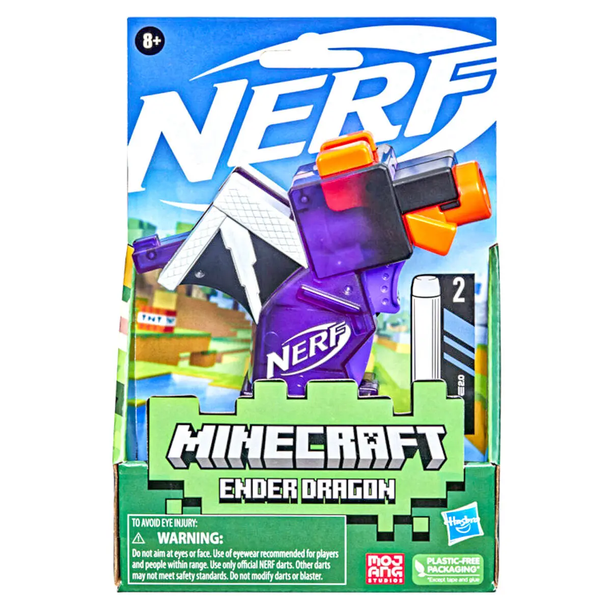 Nerf Minecraft Microshots Foam Dart Blasters (Styles Vary) 1