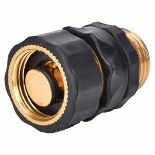 Zhejiang 50040 Heavy Duty Metal Garden Hose Quick Connect Connector Set - Quantity Of 20 1