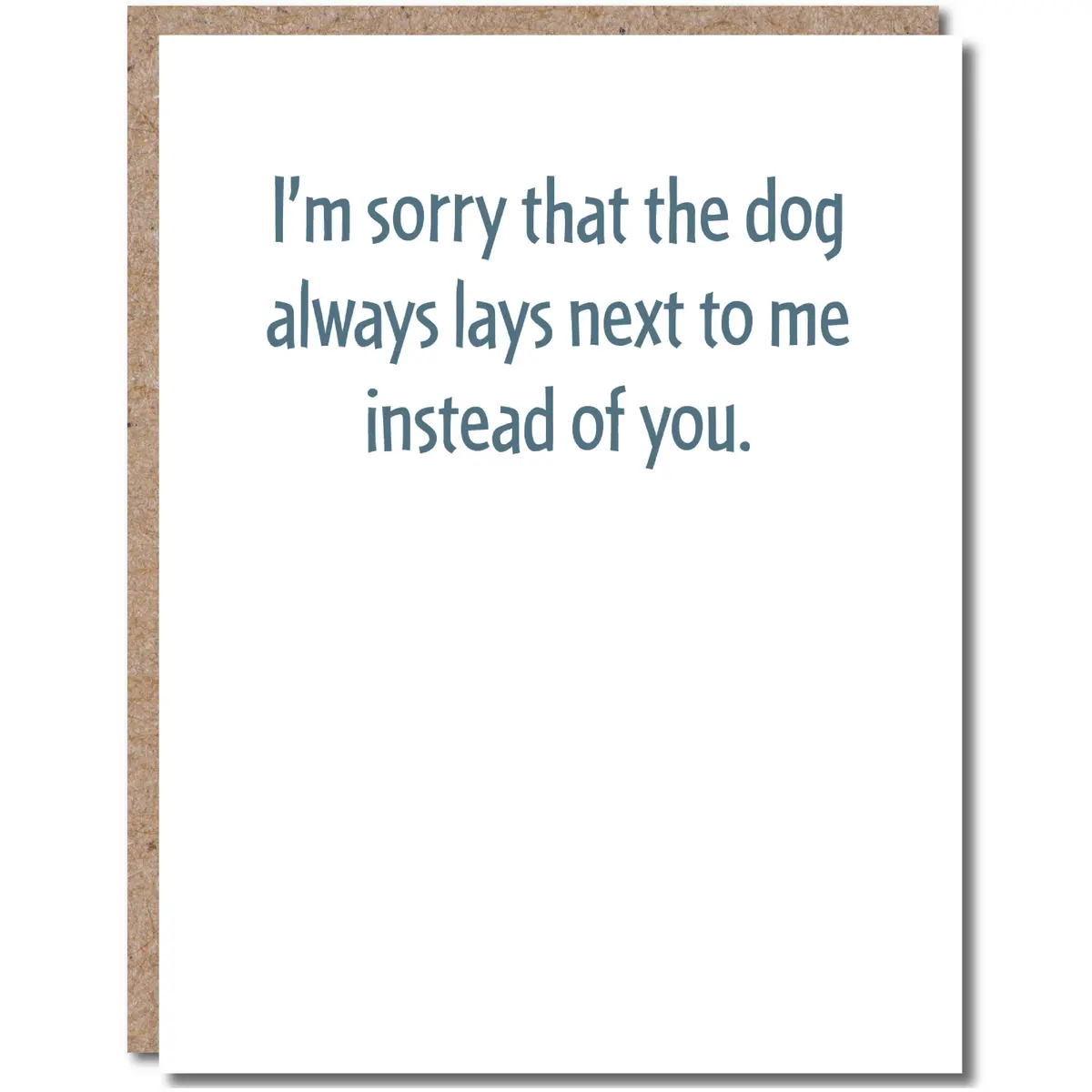 Modern Wit Funny Love Card 1