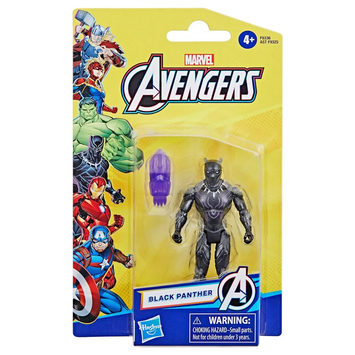 Marvel Avengers Black Panther 4 Inch Evergreen Figure 1