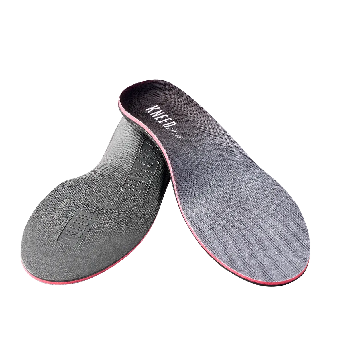 Kneed2move Insoles – High Arch Support, Heel Pain Relief & Extra Cushioning For Work, Hiking, And Running Shoes 1