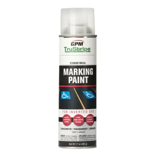 Gpm Trustripe Invmrk-19 17 Oz Can Of White Inverted Marking Paint - Quantity Of 3 1