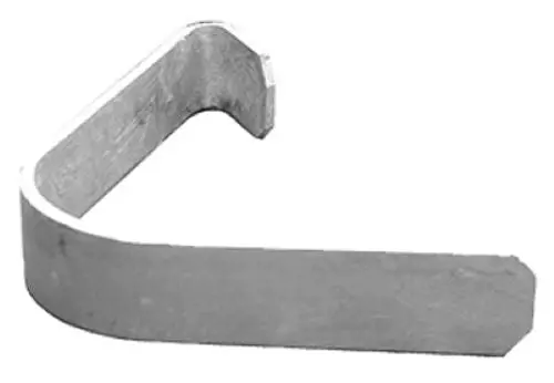 Midwest Air 328633C 1-3/8" Inch Galvanized Chain Link Fence Gate Clip Fitting - Quantity Of 50 1
