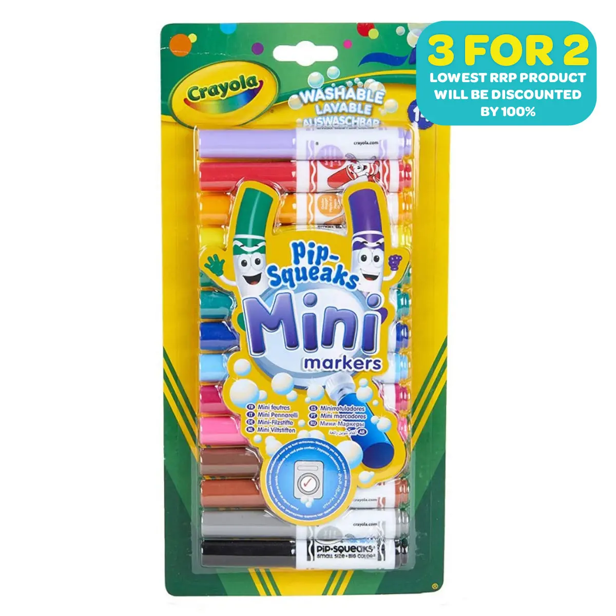 Crayola Pip-Squeaks Mini Markers (14 Pack) 1