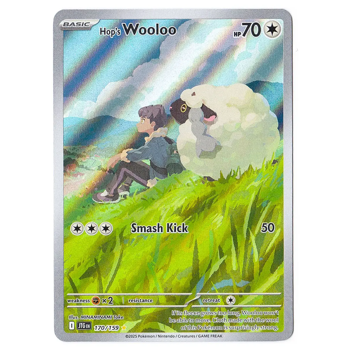 Hop's Wooloo #170/159 Pokémon Sv09: Journey Together 1