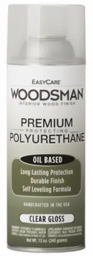 Woodsman Pv12-Aer 12 Oz Can Of Oil Based Clear Gloss Polyurethane - Quantity Of 12 1