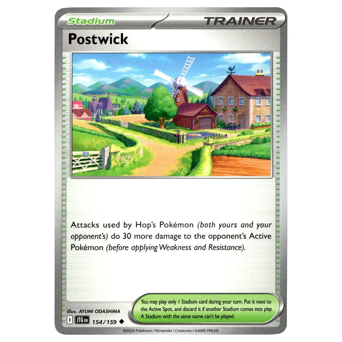 Postwick #154/159 Pokémon Sv09: Journey Together 1