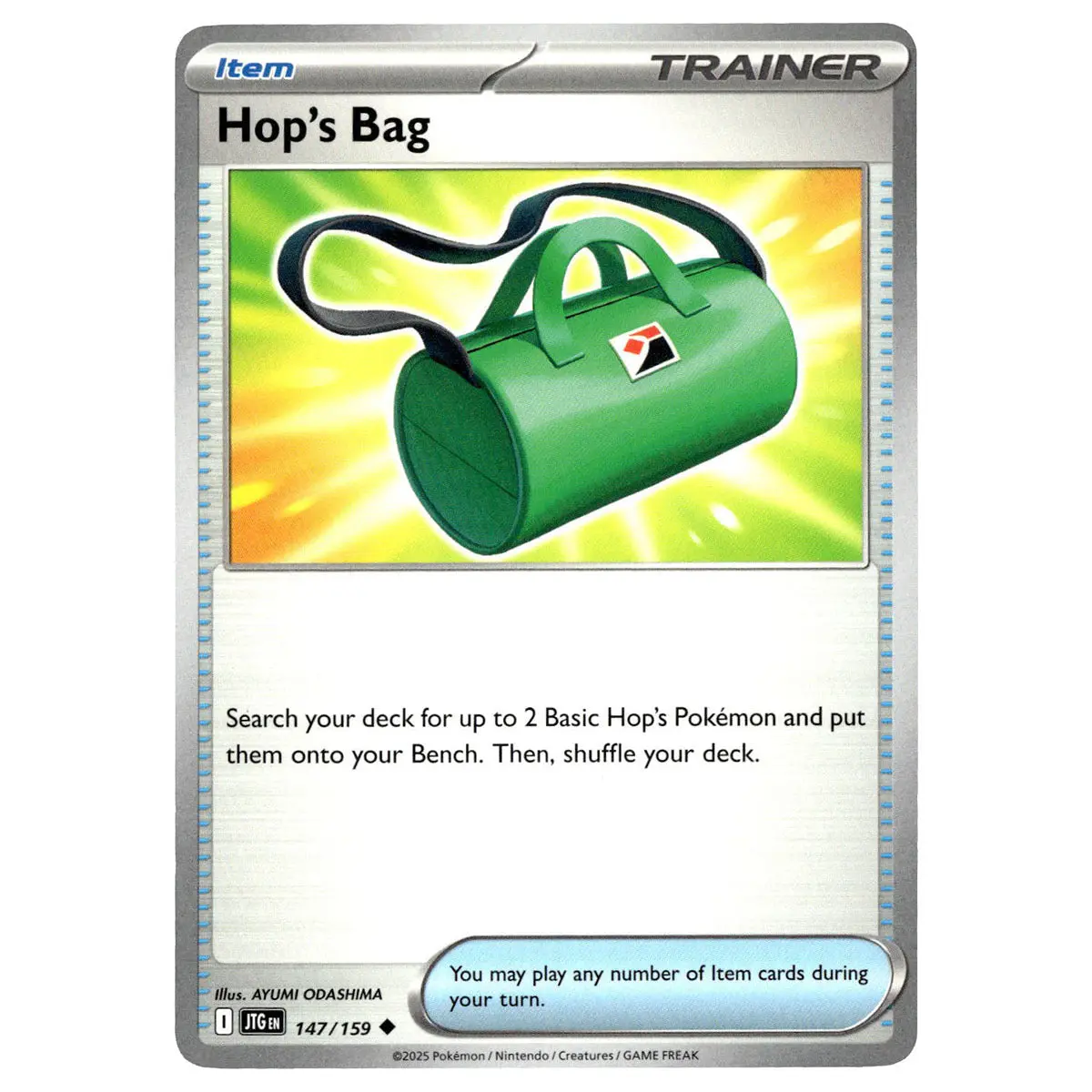Hop's Bag #147/159 Pokémon Sv09: Journey Together 1