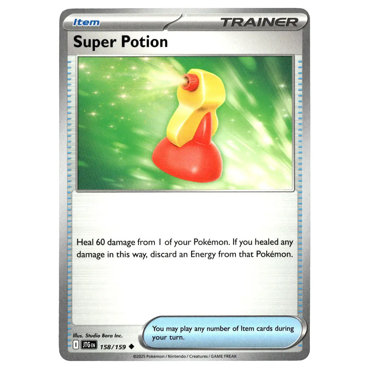 Super Potion #158/159 Pokémon Sv09: Journey Together 1