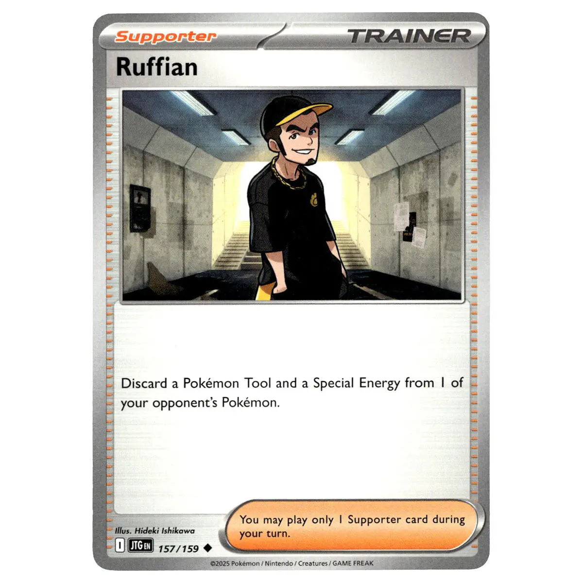 Ruffian #157/159 Pokémon Sv09: Journey Together 1