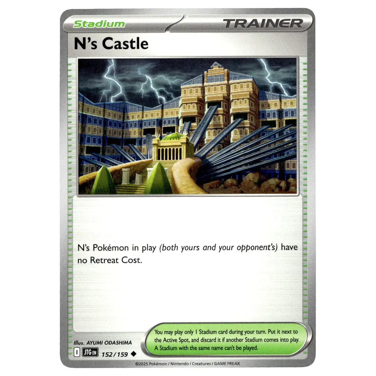 N's Castle #152/159 Pokémon Sv09: Journey Together 1