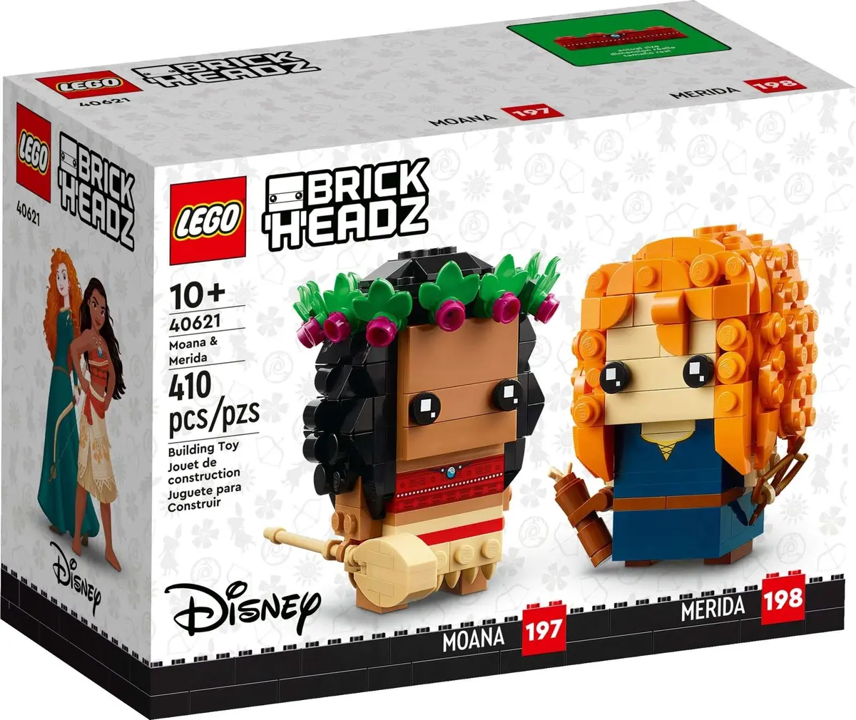 Lego Brickheadz 40621 Disney Moana & Merida Building Set 1