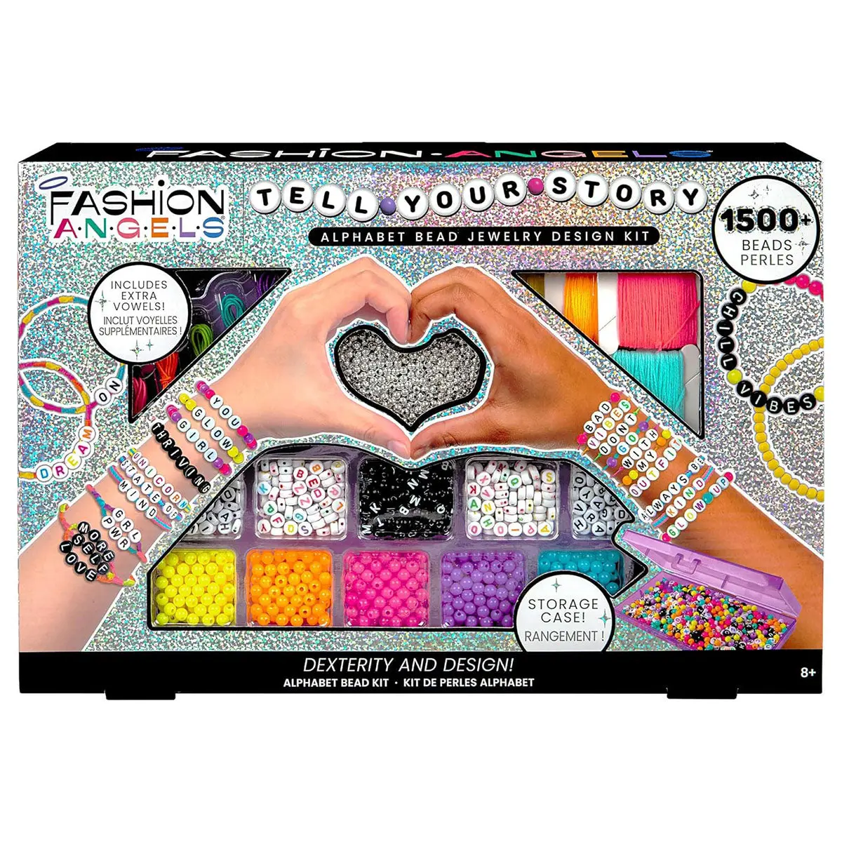 Fashion Angels Tell Your Story Alphabet Bead Jewellery Design Kit 1