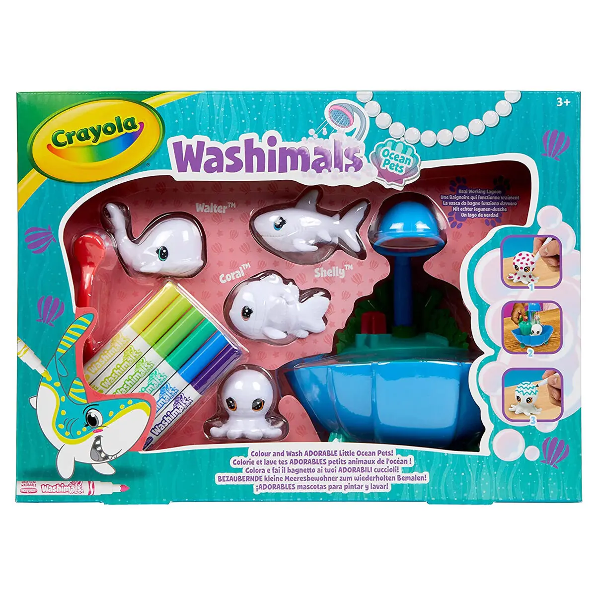 Crayola Washimals Ocean Pets Set 1