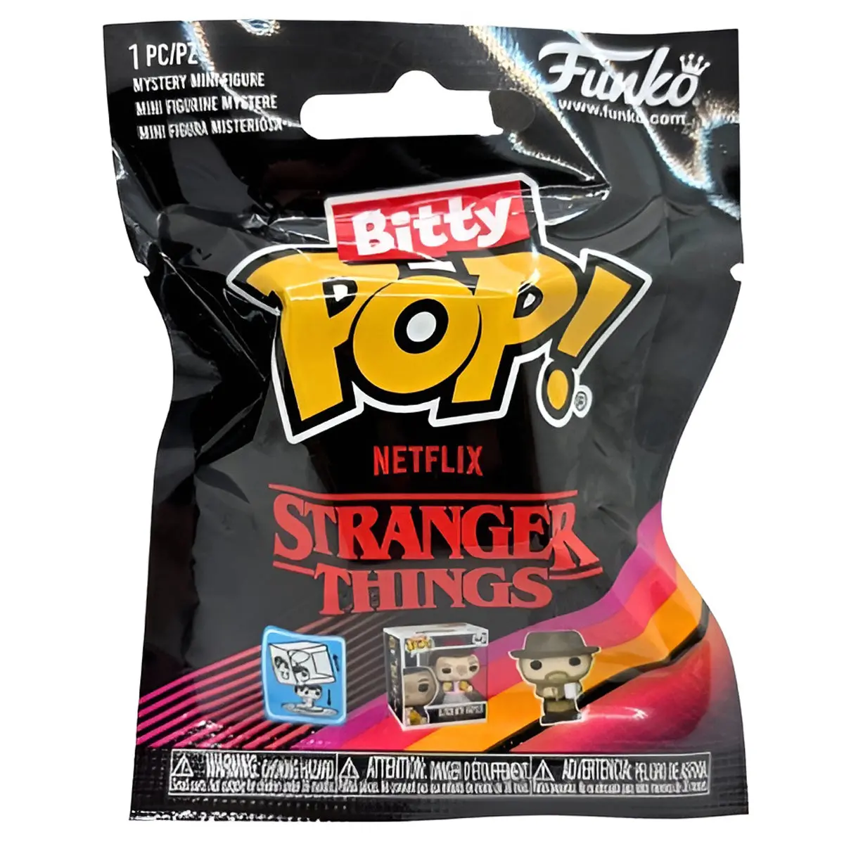 Funko Bitty Pop! Singles: Stranger Things S1 Vinyl Figure Blind Bag (Styles Vary) 1