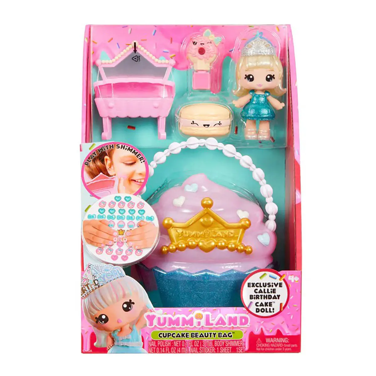 Yummiland Cupcake Beauty Bag Playset 1