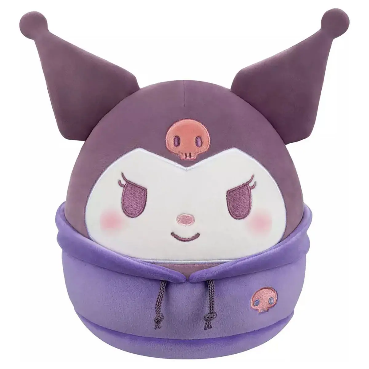 Squishmallows Hello Kitty And Friends Dabodabo Hoodie Kuromi 8" Plush 1