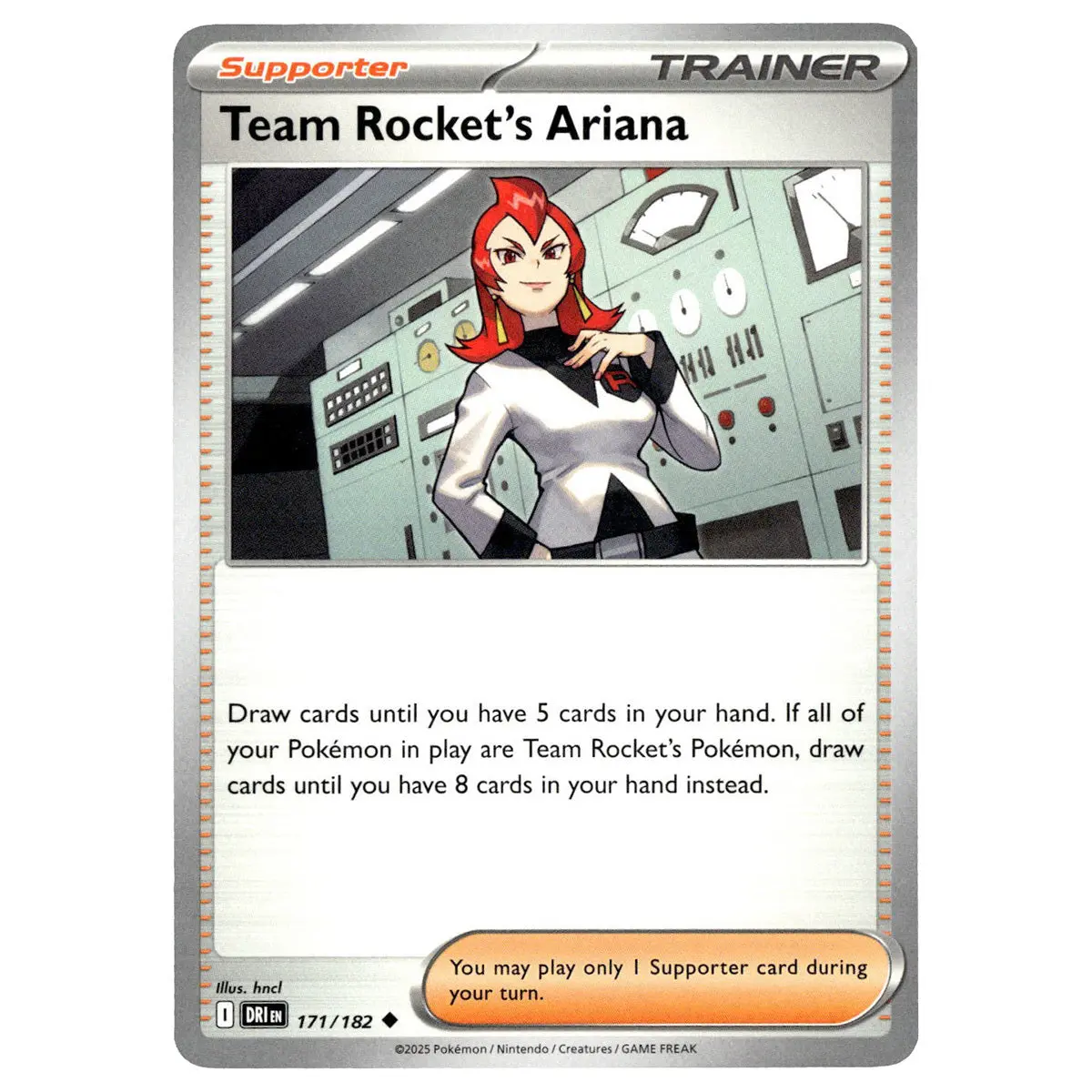 Team Rocket's Ariana #171/182 Pokémon Sv10: Destined Rivals 1