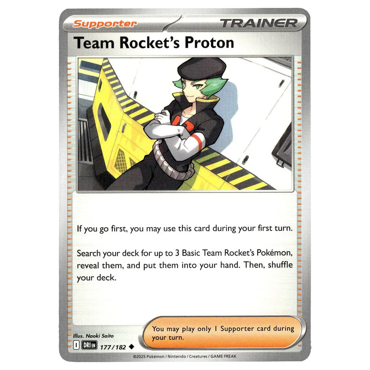 Team Rocket's Proton #177/182 Pokémon Sv10: Destined Rivals 1