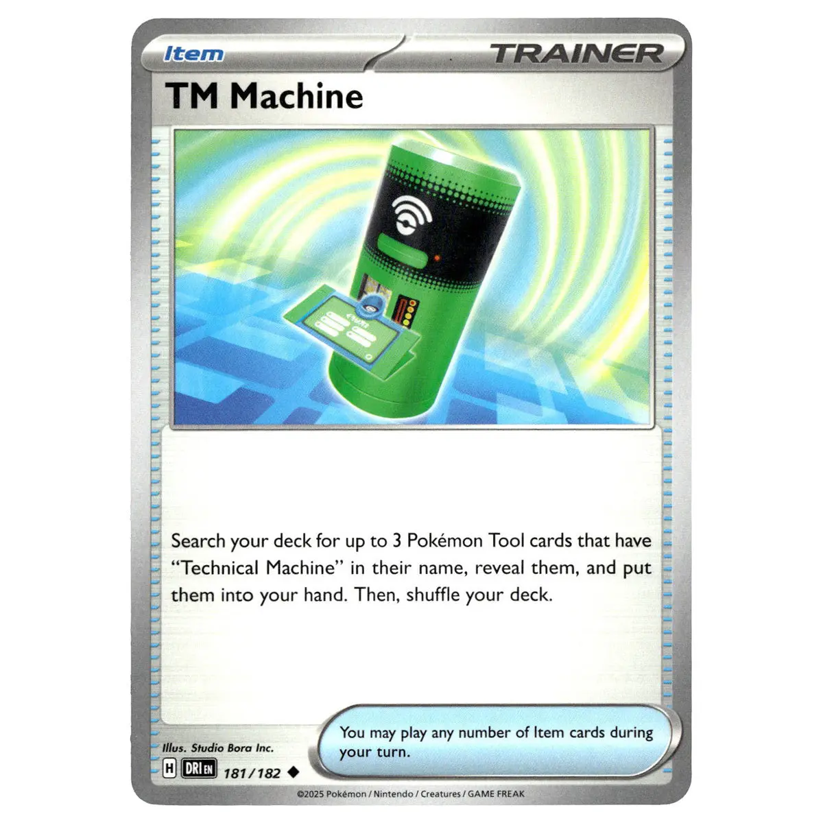Tm Machine #181/182 Pokémon Sv10: Destined Rivals 1