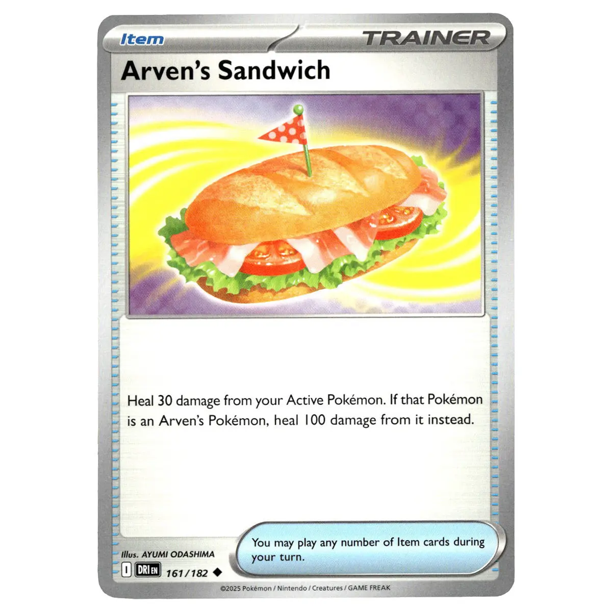 Arven's Sandwich #161/182 Pokémon Sv10: Destined Rivals 1