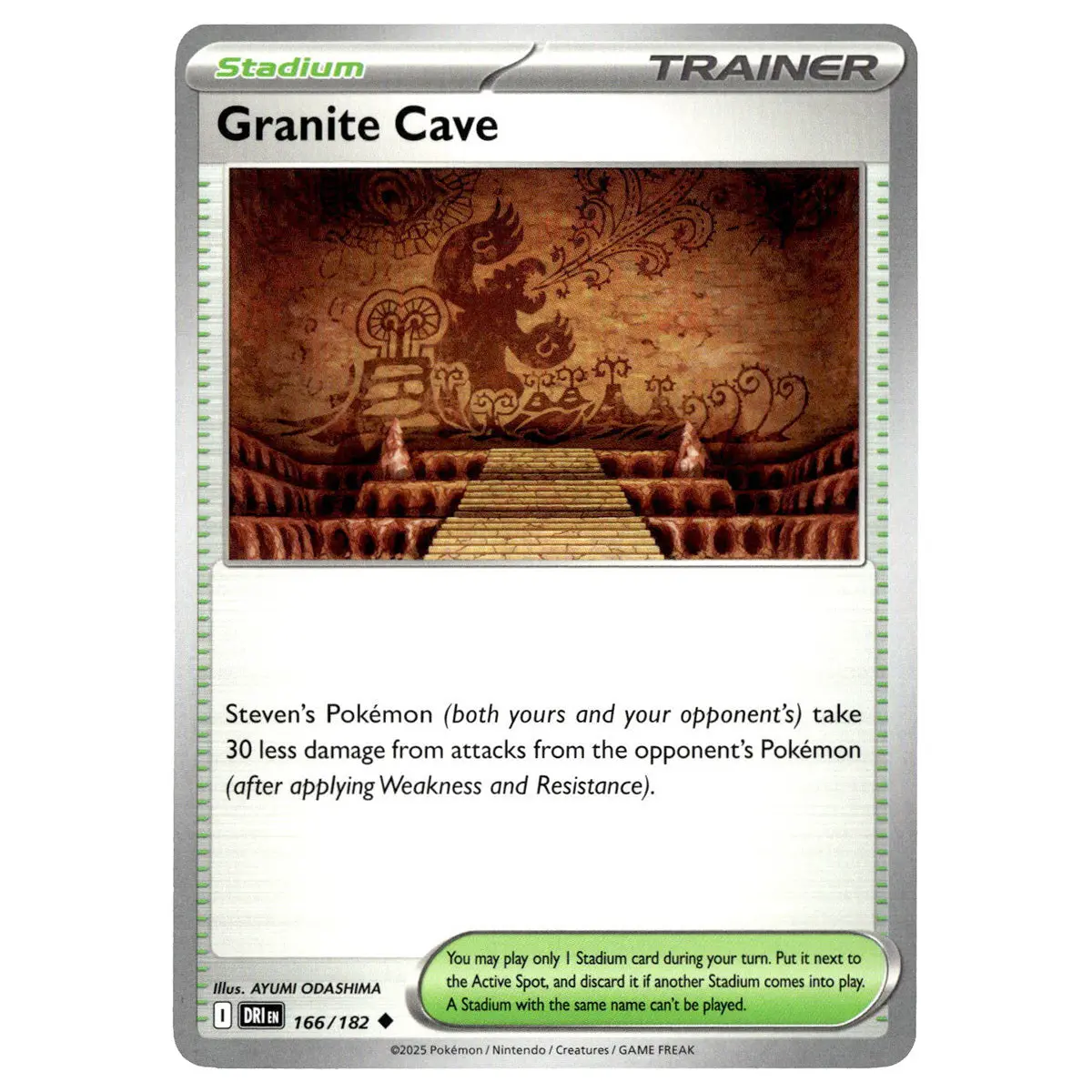 Granite Cave #166/182 Pokémon Sv10: Destined Rivals 1