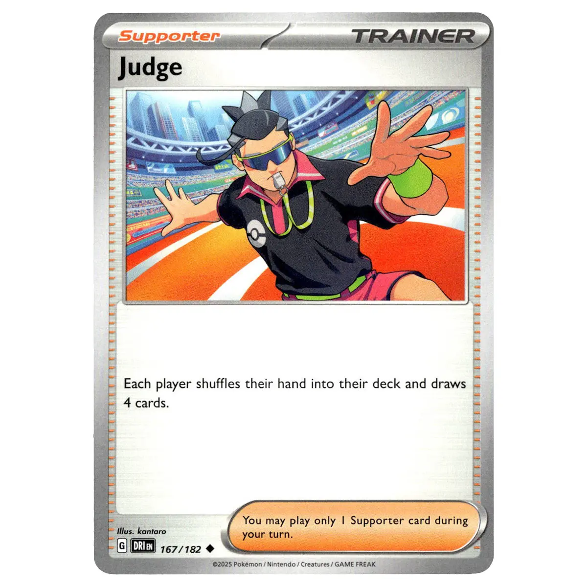 Judge #167/182 Pokémon Sv10: Destined Rivals 1