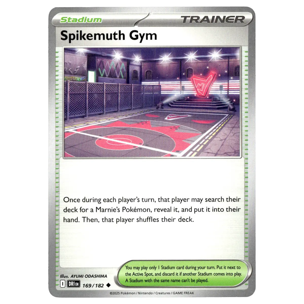 Spikemuth Gym #169/182 Pokémon Sv10: Destined Rivals 1