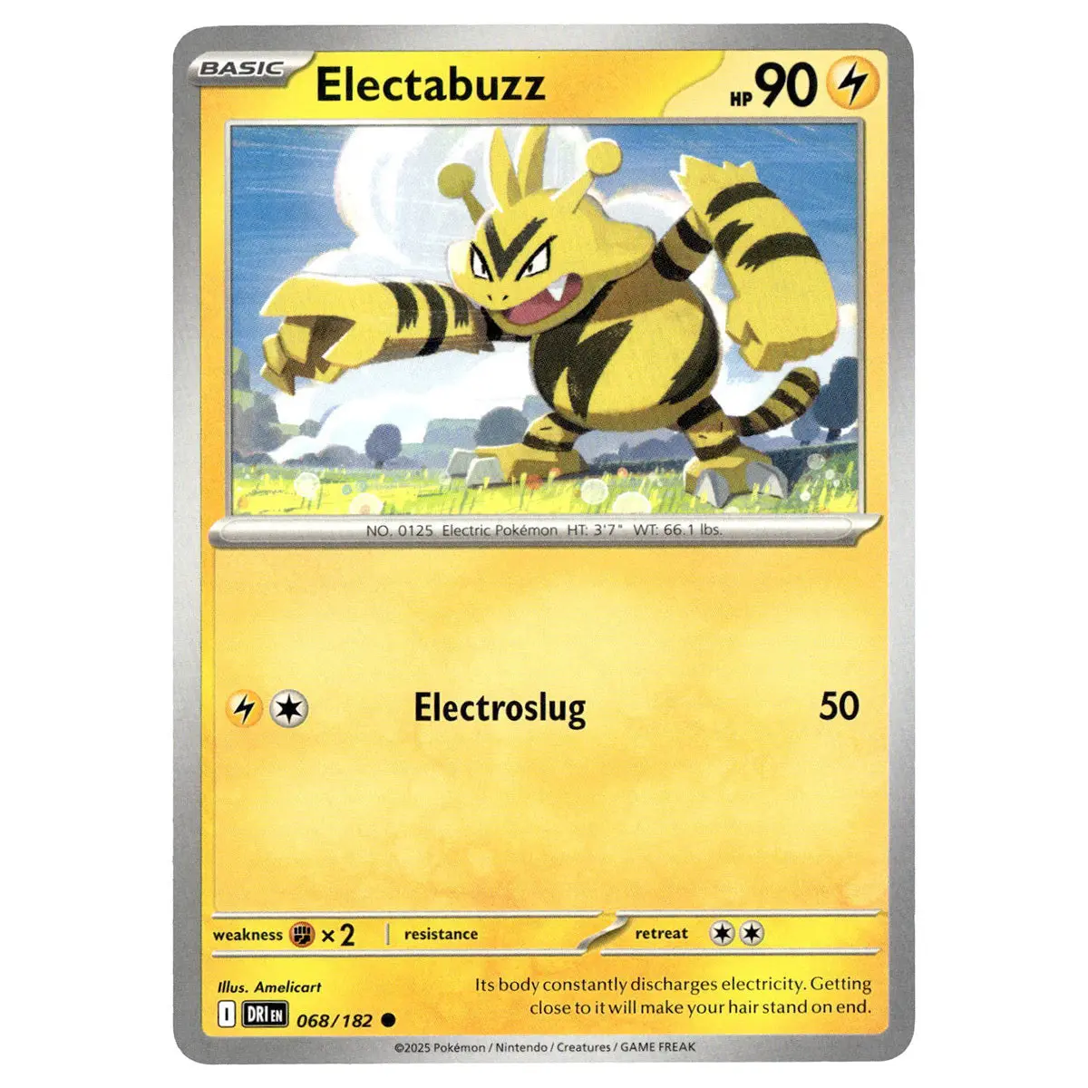 Electabuzz #068/182 Pokémon Sv10: Destined Rivals 1