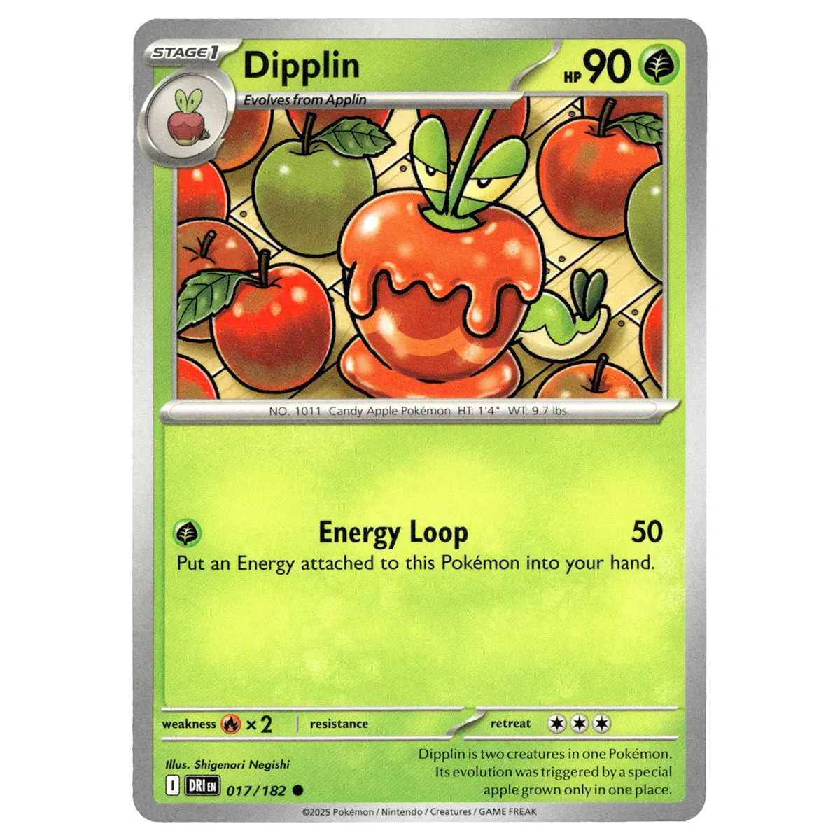 Dipplin #017/182 Pokémon Sv10: Destined Rivals 1