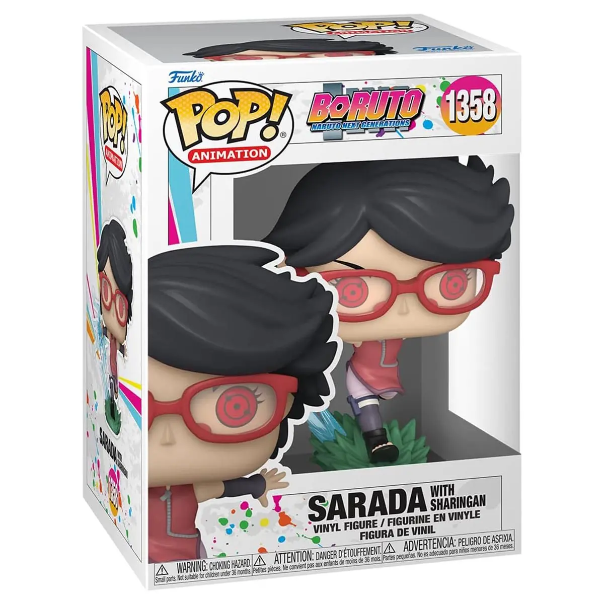 Funko Pop! Animation: Boruto: Sarada With Sharingan Vinyl Figure #1358 1