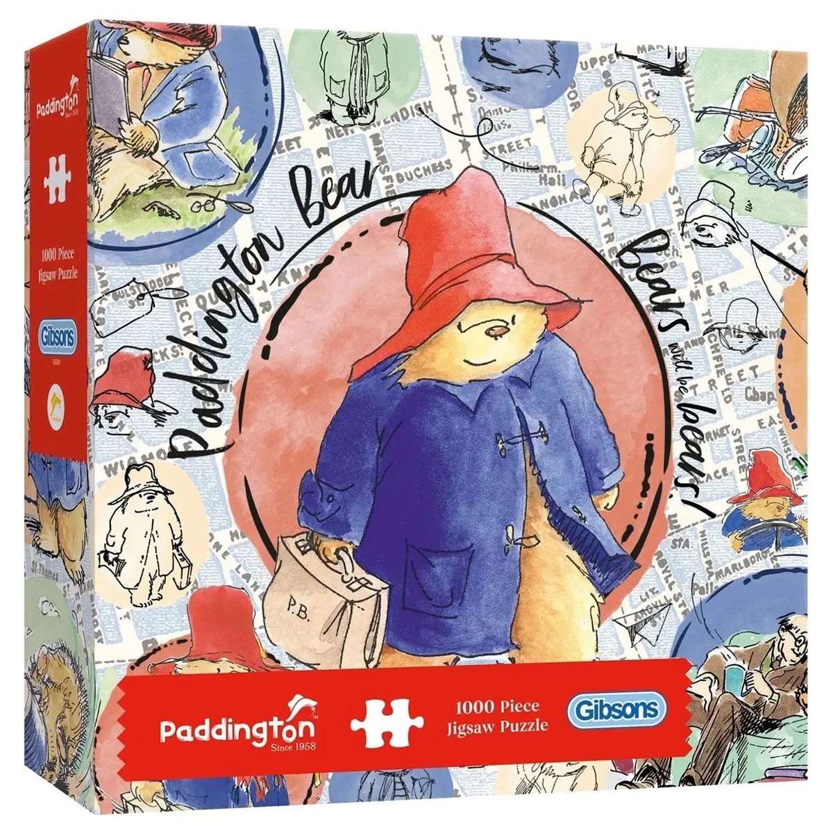 Gibsons Paddington 1000 Piece Jigsaw Puzzle 1