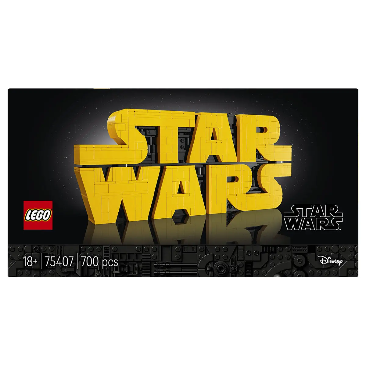 Lego Brick-Built Star Wars Logo Building Set 1