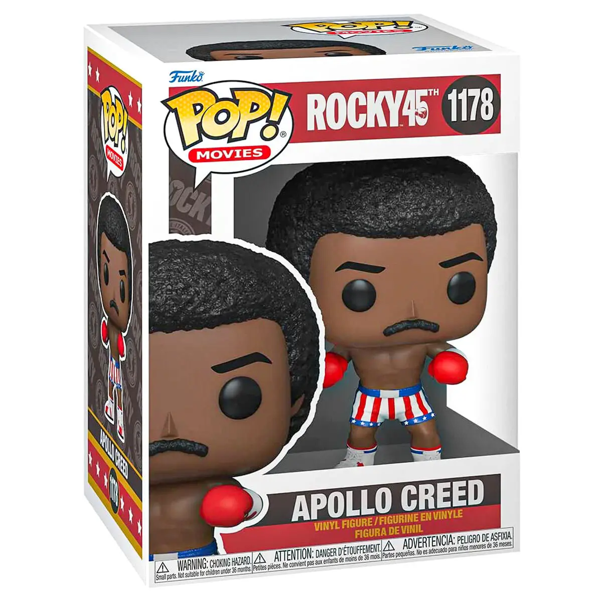 Funko Pop! Movies: Rocky 45Th Apollo Creed Vinyl Figure #1178 1
