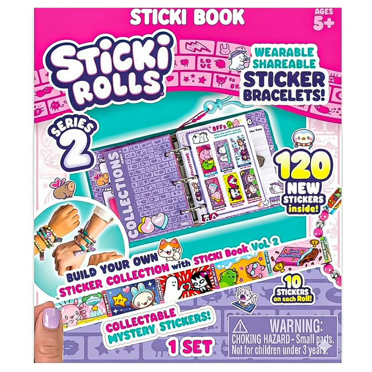 Sticki Rolls Sticki Book Vol. 2 Set 1