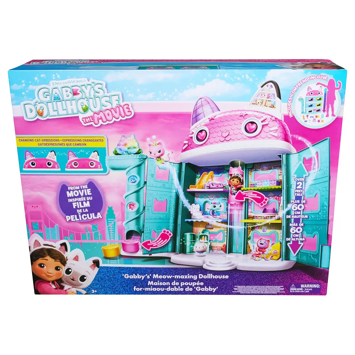 Gabby’S Dollhouse: The Movie! Gabby's Meow-Mazing Dollhouse Playset 1