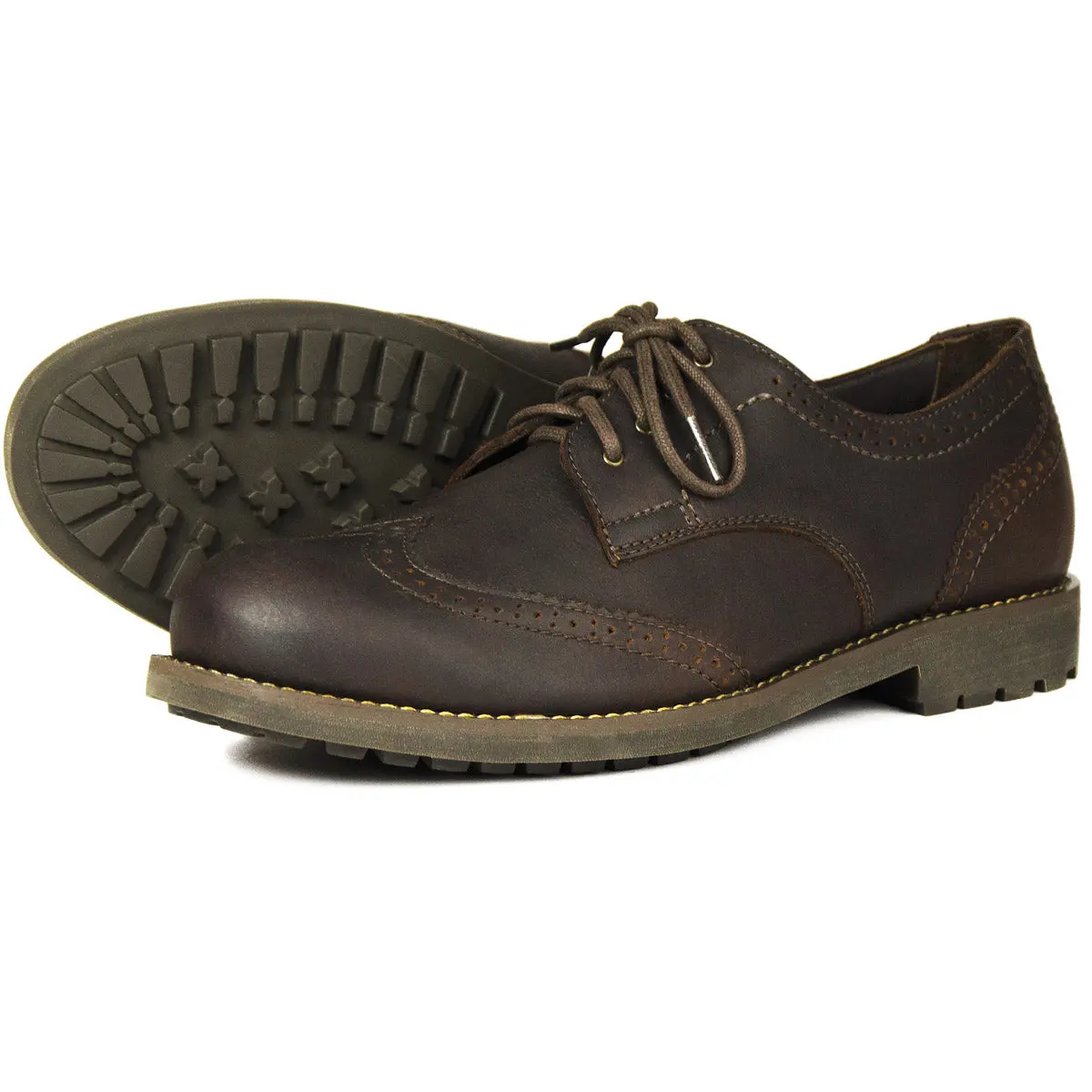 Orca Bay Derby-Inspired Country Brogue Shoes - Image 2