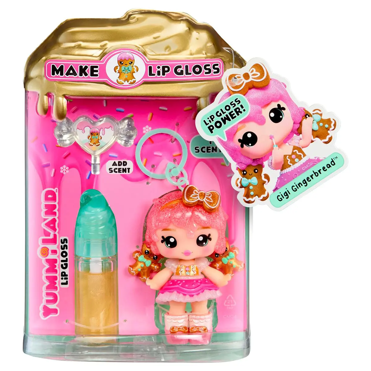 Yummiland Lip Gloss Halloween Gigi Gingerbread Doll 1