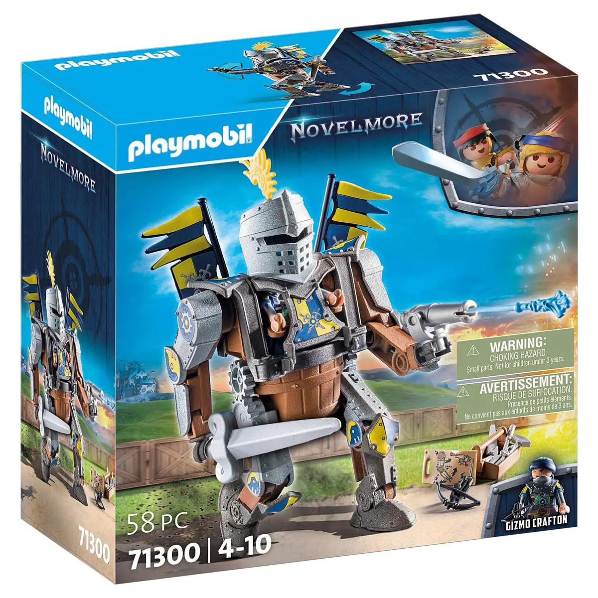 Playmobil Novelmore Combat Robot Playset 1