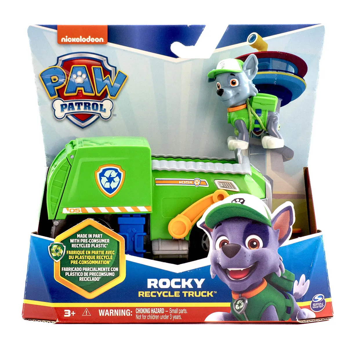 Paw Patrol Rocky Recycle Truck Sustainable Vehicle 1