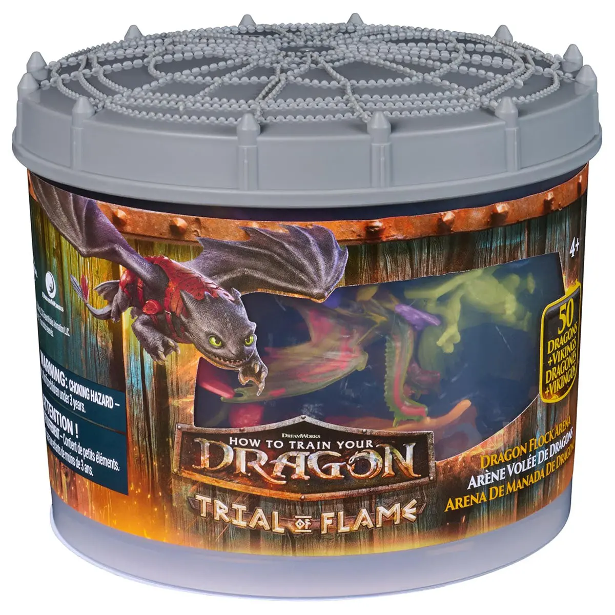 How To Train Your Dragon: Trial Of Flame Dragon Flock Arena Figures (50 Pack) 1