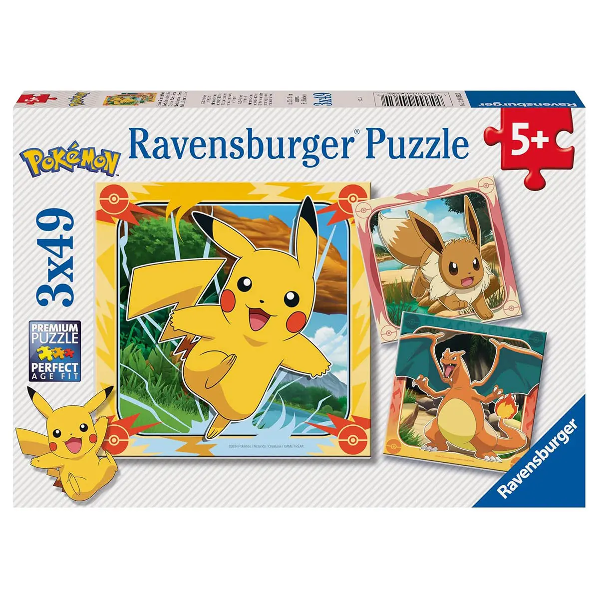 Ravensburger Pokémon 3 X 49 Piece Jigsaw Puzzles 1