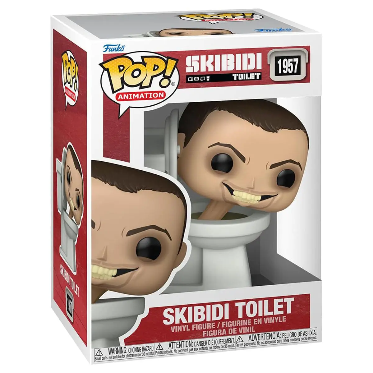 Funko Pop! Animation: Skibidi Toilet Vinyl Figure #1957 1